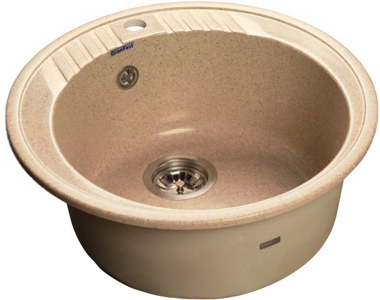 

Кухонная мойка GranFest Rondo GF-R520 песок