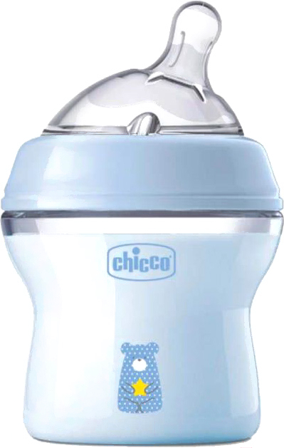 

Бутылочка Chicco Natural Feeling 150мл голубой (00081311200000)