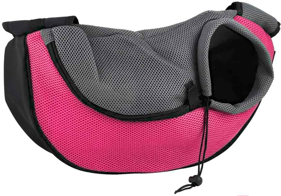 

Сумка-переноска For Friends Pet Sling M розовый, Pet Sling M