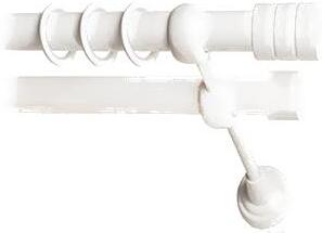 

Карниз Lm Decor Цилиндр 088 2р гладкий 25/19мм 2.8м белый глянец