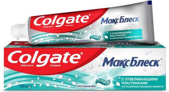 

Зубная паста Colgate МаксБлеск с отбеливающими пластинками (100мл), Зубная паста Colgate МаксБлеск с отбеливающими пластинками 100мл