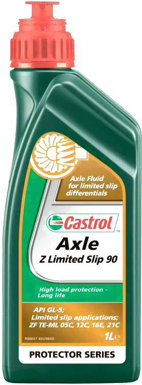 

Трансмиссионное масло Castrol Axle Z Limited Slip 90 1л [157B18], Axle Z Limited Slip 90 1л