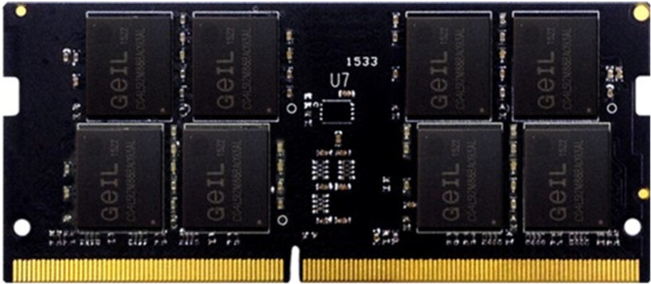

Оперативная память GeIL 16GB DDR4 SODIMM PC4-21300 [GS416GB2666C19SC], ОЗУ GeIL GS416GB2666C19SC
