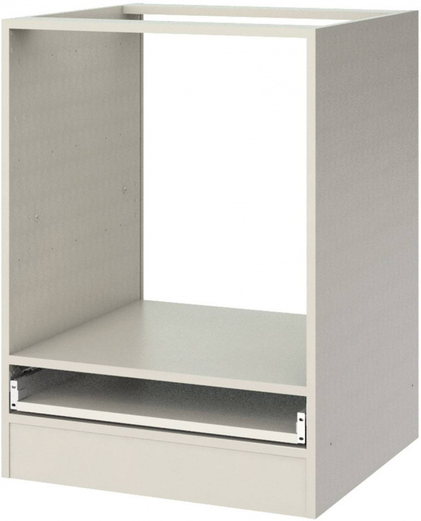 

Корпус тумбы кухонной ТД-60 лён [470000000009], Тумба Stolline ТД-60 напольная под духовку 82х60 470000000009 Лен