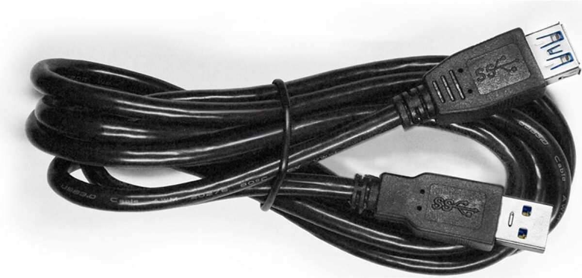 

Кабель Mirex 13700-AMAF18U3, Mirex 13700-AMAF18U3 USB3.0 AM-AF 1.8м