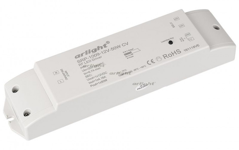 

Arlight Диммер SR-P-1009-12-50W (220V, 12V, 50W) [020721]