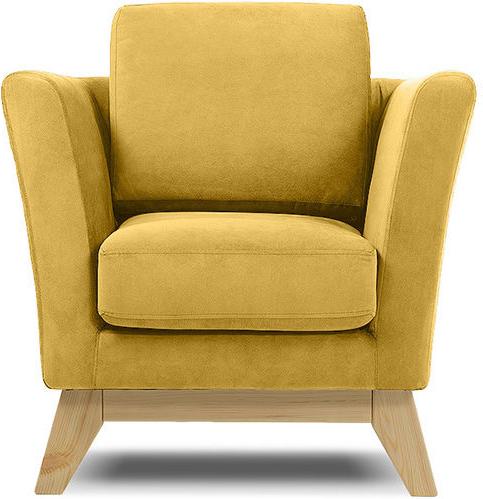 

Кресло Woodcraft Дублин Velvet Yellow, Дублин Velvet