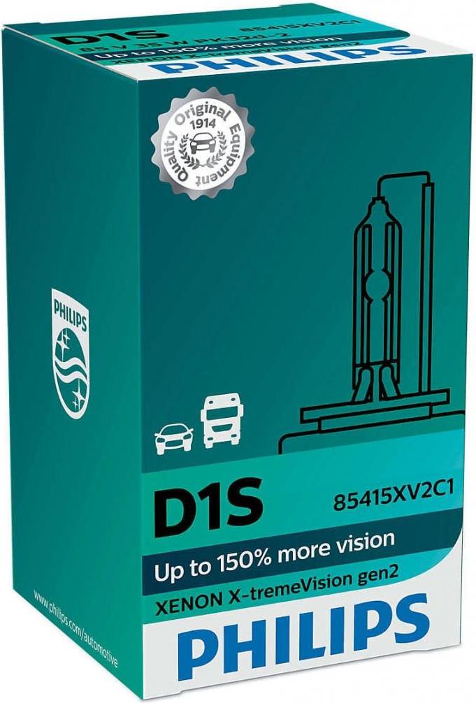 

Автомобильная лампа Philips D1S 85415XV2C1, D1S 85415XV2C1