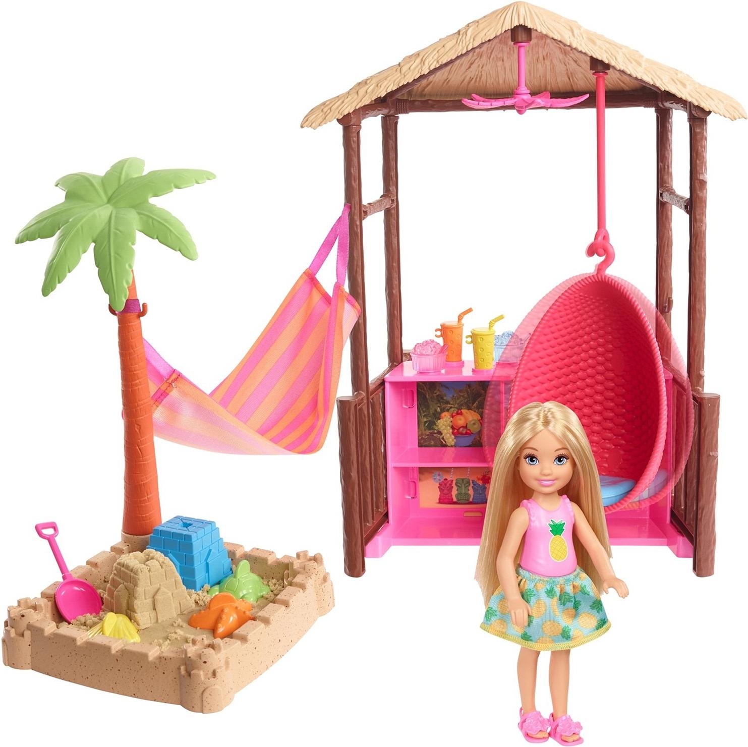

Игрушка Barbie Челси и хижина из серии [FWV24], Челси и хижина из серии