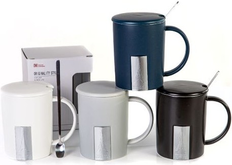 

Кружка с ложкой monAmi MUG-337, Кружка с ложкой MonAmi MUG-337