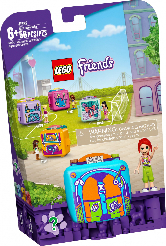 

Конструктор LEGO FRIENDS Футбольный кьюб Мии [41669], Конструктор LEGO FRIENDS Футбольный кьюб Мии 41669