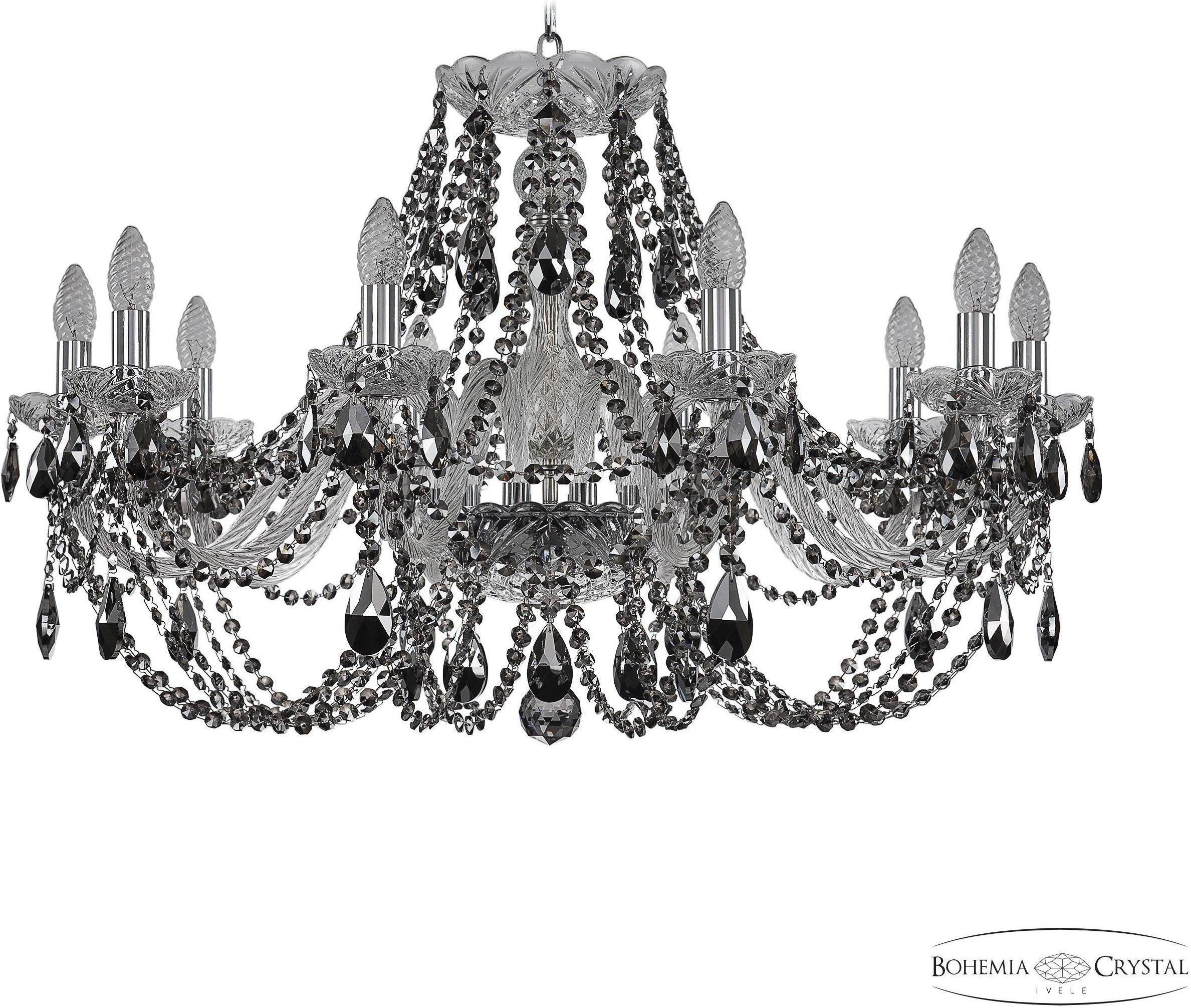 

Подвесная люстра Bohemia Ivele Crystal 1406/10/300 Ni R781