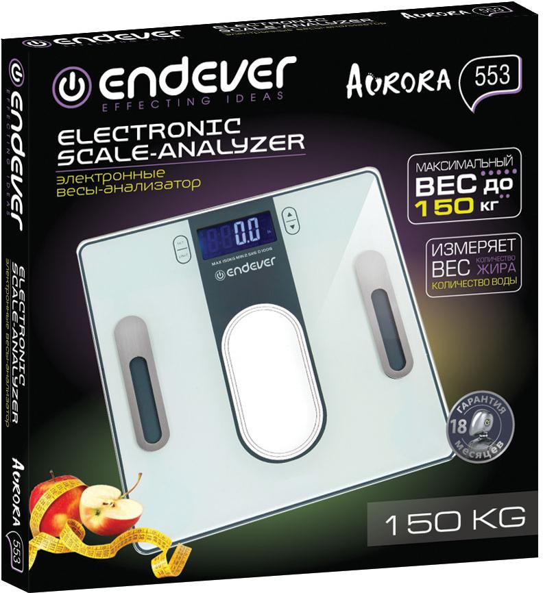 

Напольные весы Endever Aurora-553, Aurora-553
