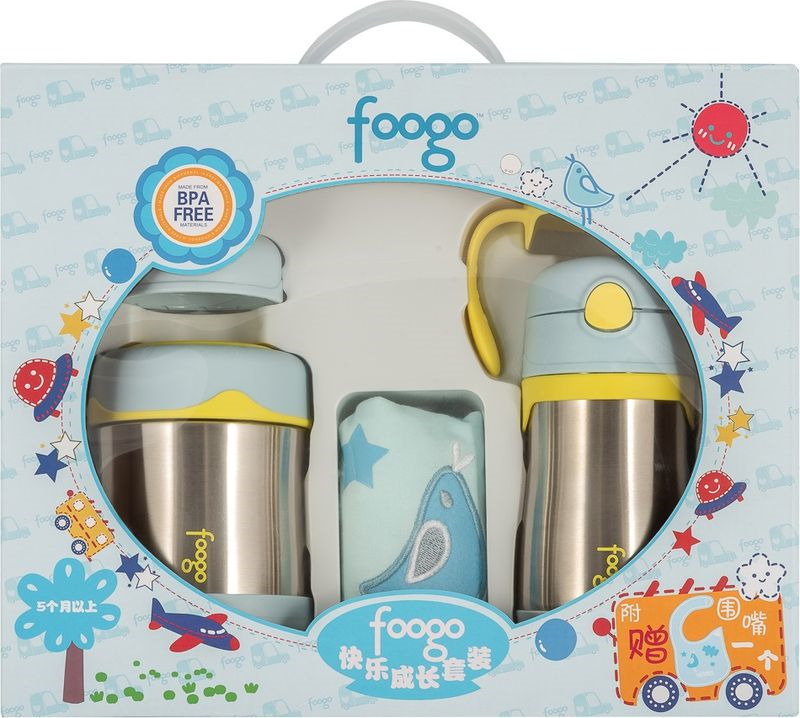 

Термос Thermos Kids Set B3000 + BS535 BL [303035], Kids Set B3000 + BS535 BL