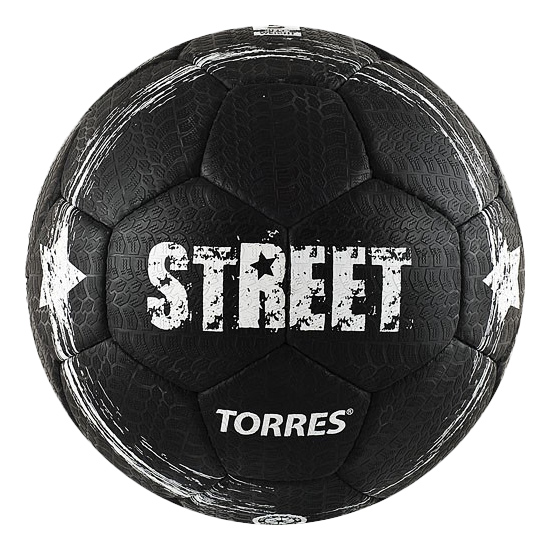 

Футбольный мяч Torres Street размер 5 черный [F00225], Мяч Street, размер.5