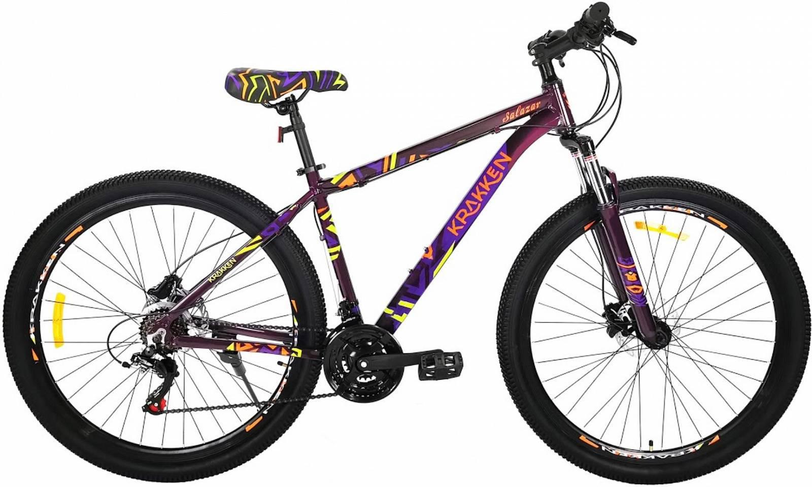 

Велосипед Krakken Salazar 29'' рама 18 дюймов 2020 фиолетовый, Salazar 18 2020