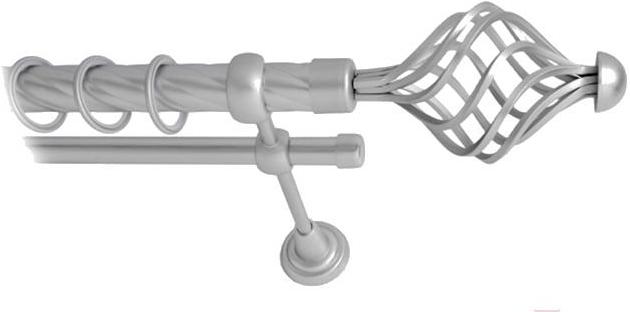 

Карниз Lm Decor Вираж 098 2р витой 25/16мм 3.6м сатин, Вираж 098 2р витой 25/16мм 3.6м