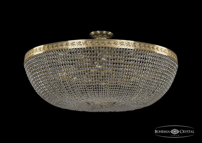 

Люстра на штанге Bohemia Ivele Crystal 19051/90IV G
