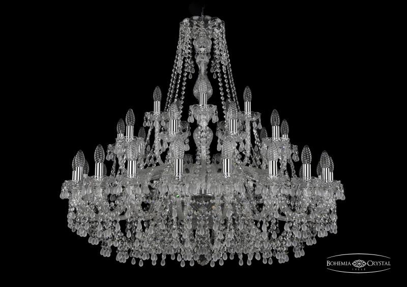

Подвесная люстра Bohemia Ivele Crystal 1410/20+10+5/360/Ni/V0300