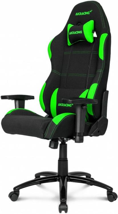 

Офисное кресло AKRacing K7012 Black/Green [AK-7012-BG], K7012