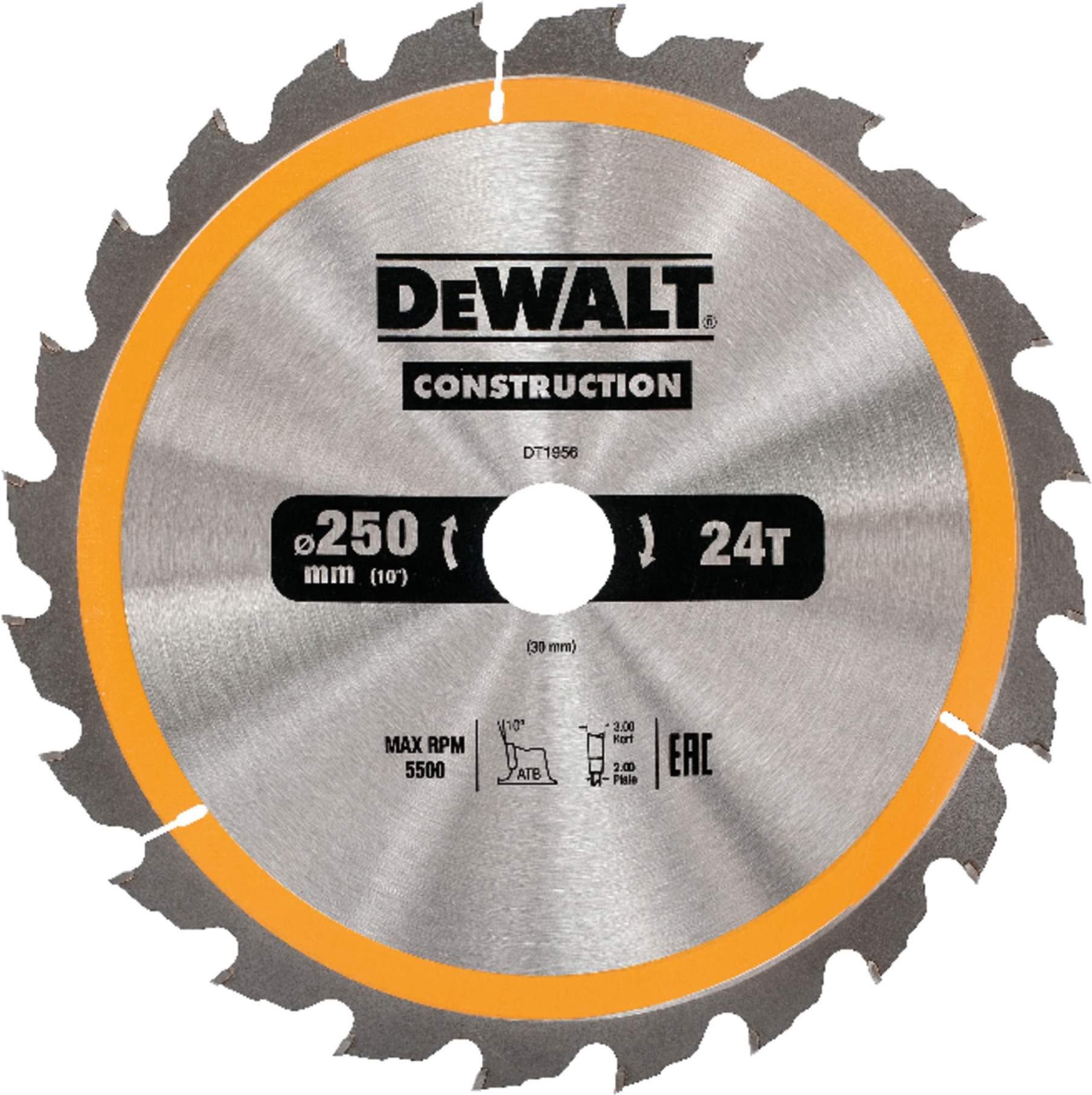 

Диск пильный DeWalt DT1956, DT1956