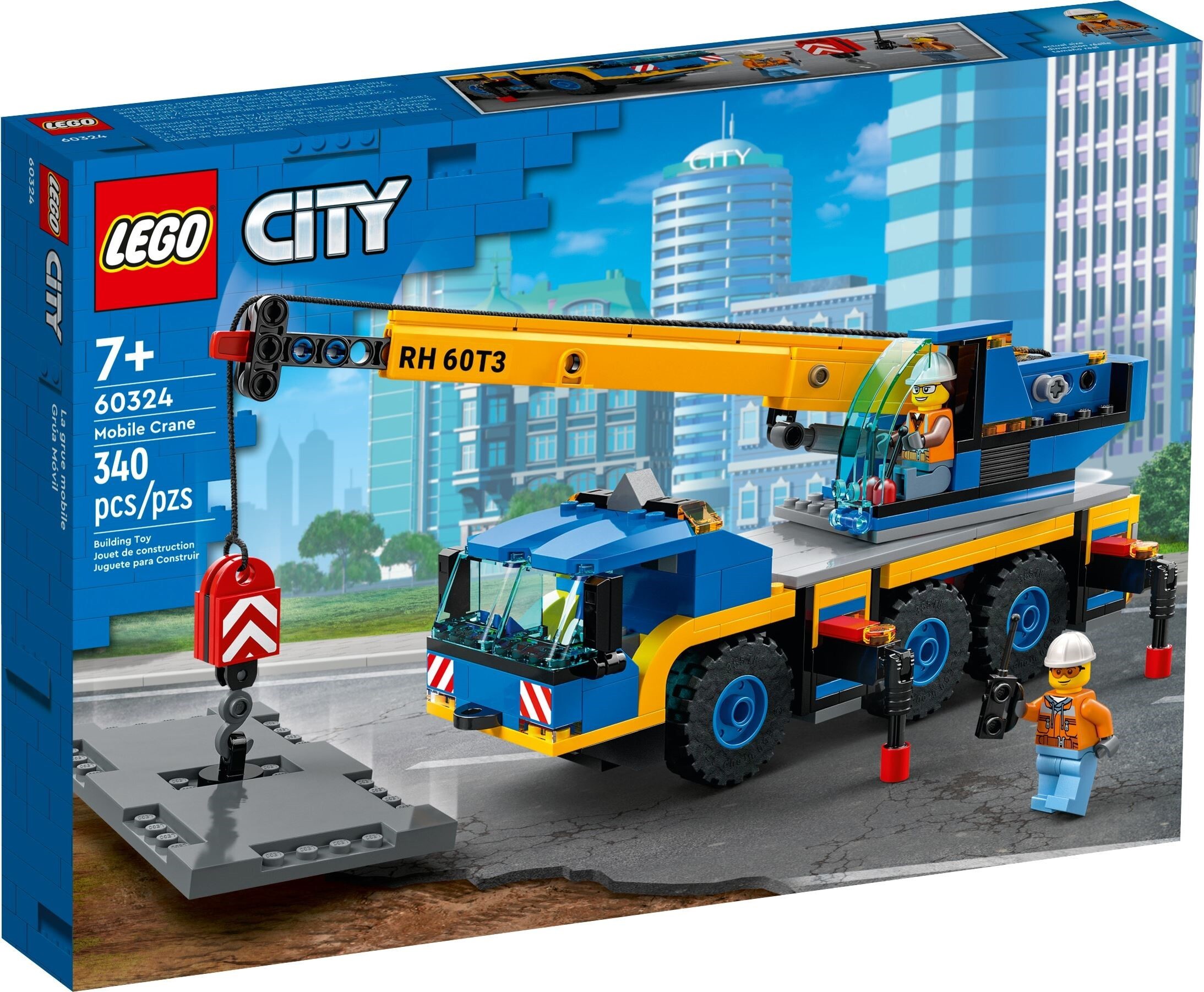 

Конструктор Lego City Great Vehicles Mobile Crane (60324)
