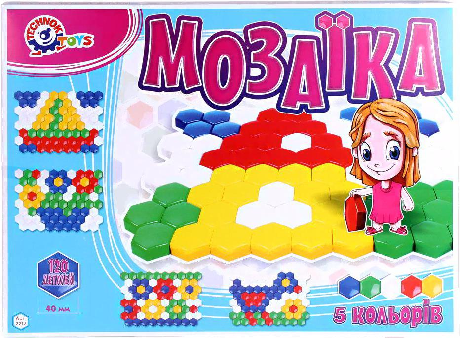 

Развивающая игрушка ТехноК Мозаика для малышей 2 / 2216, Мозаика для малышей 2