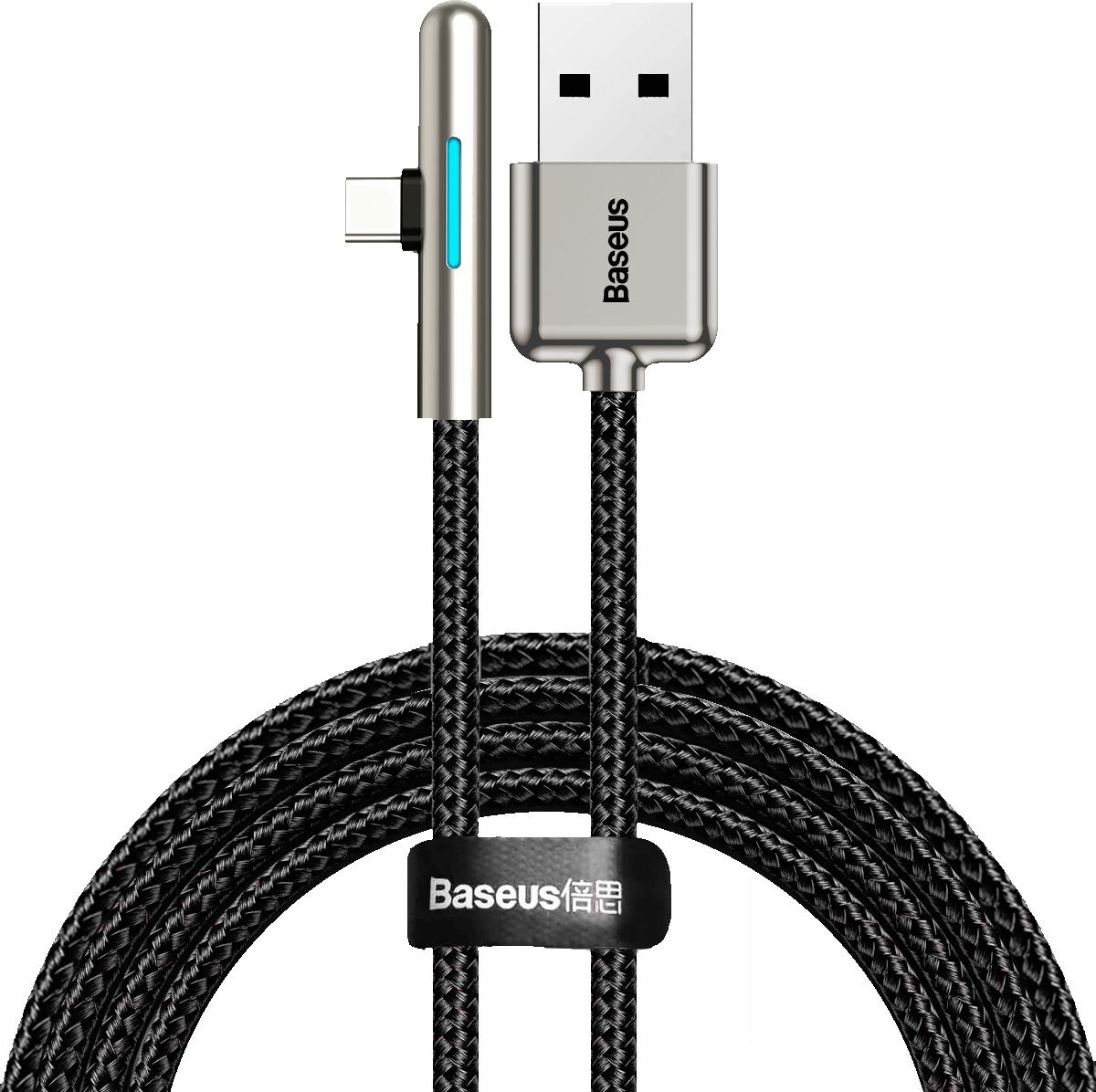 

Кабель Baseus CAT7C-B01 Iridescent Lamp Mobile Game Cable USB to Type-C 40W 1m Black (Baseus Iridescent Lamp HW flash charge Mobile Game Cable USB For Type-C 40W 1m Black (CAT7C-B01))