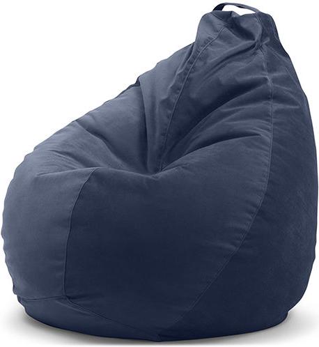 

Кресло-мешок Woodcraft Рокси XXL Velvet Navy Blue, Рокси XXL Velvet