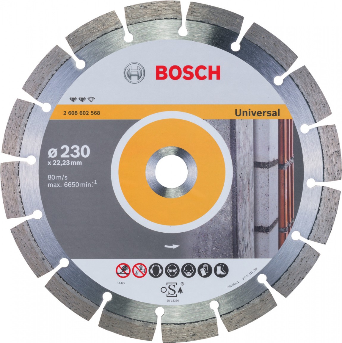 

Алмазный диск Bosch Expert 230х22.23мм [2.608.602.568], Алмазный диск Bosch Expert 230х22.23мм 2.608.602.568