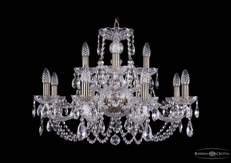 

Подвесная люстра Bohemia Ivele Crystal 1406/8+4/240/Pa