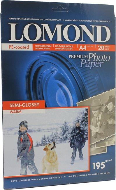 

Фотобумага Lomond Premium Photo Paper A4 192 г/кв.м. 20 листов (1101307), Фотобумага Lomond Premium Photo Paper A4 192 г/кв.м. 20 листов 1101307