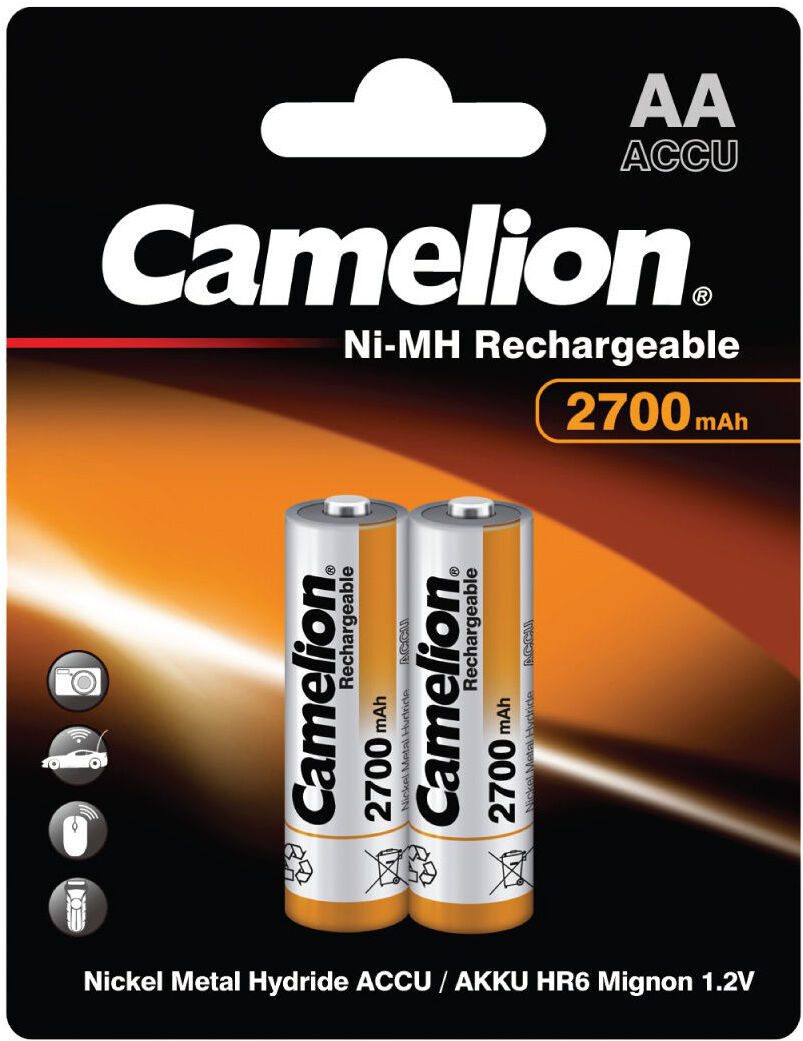 

Аккумуляторная батарейка Camelion NH-AA2700BP2