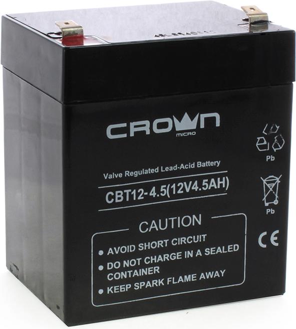 

Аккумулятор для ИБП Crown CBT-12-4.5, CBT-12-4.5