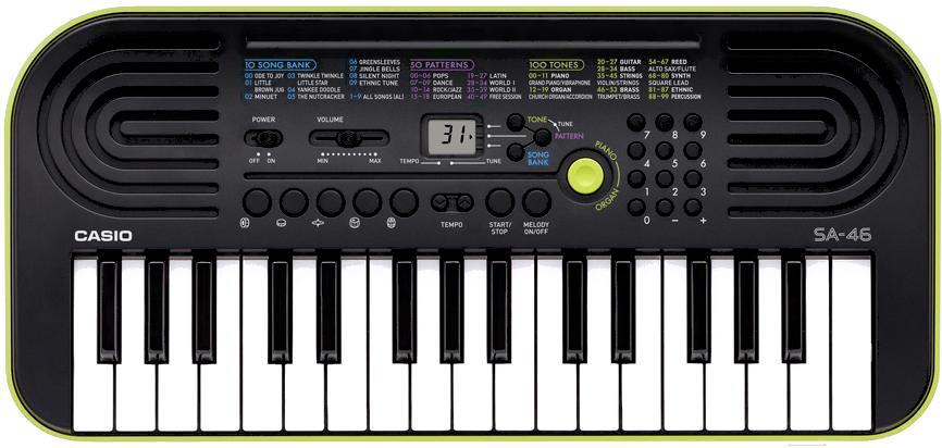 

Синтезатор Casio SA-46, SA-46