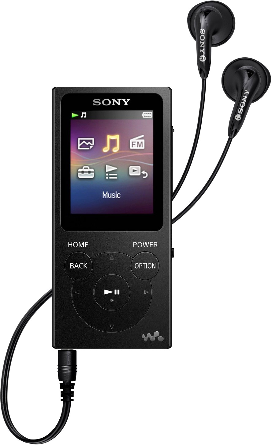 

MP3 плеер Sony NW-E393 (черный), NW-E393