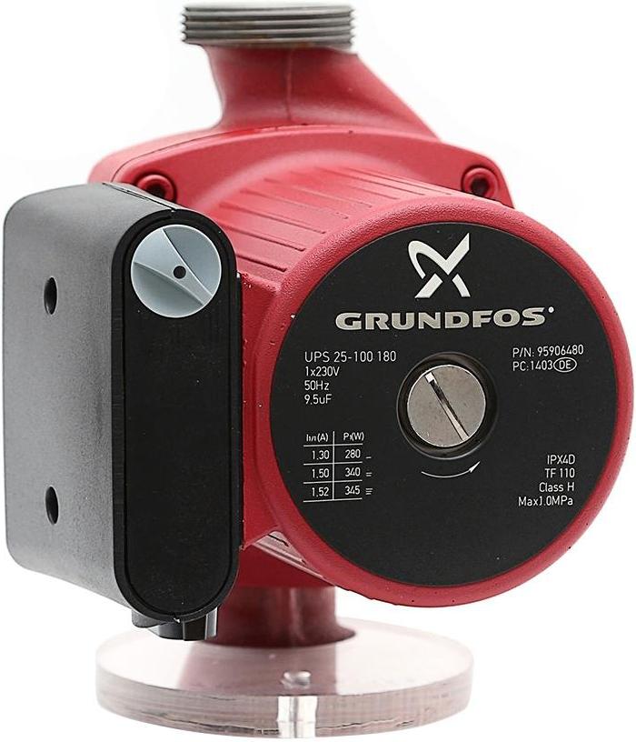 

Циркуляционный насос Grundfos UPS 25-100 180 (95906480), UPS 25-100 180