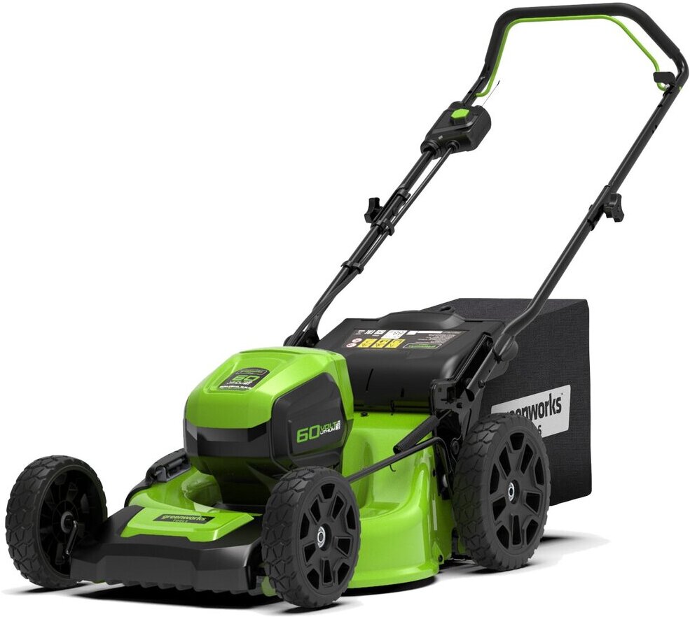 

Газонокосилка аккумуляторная Greenworks GD60LM46SP [2502907], Газонокосилка Greenworks GD60LM46SP 2502907
