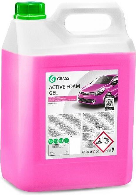 

Очиститель для автомобиля Grass Автошампунь Active Foam Gel 6кг [113151], Автошампунь Active Foam Gel 6кг