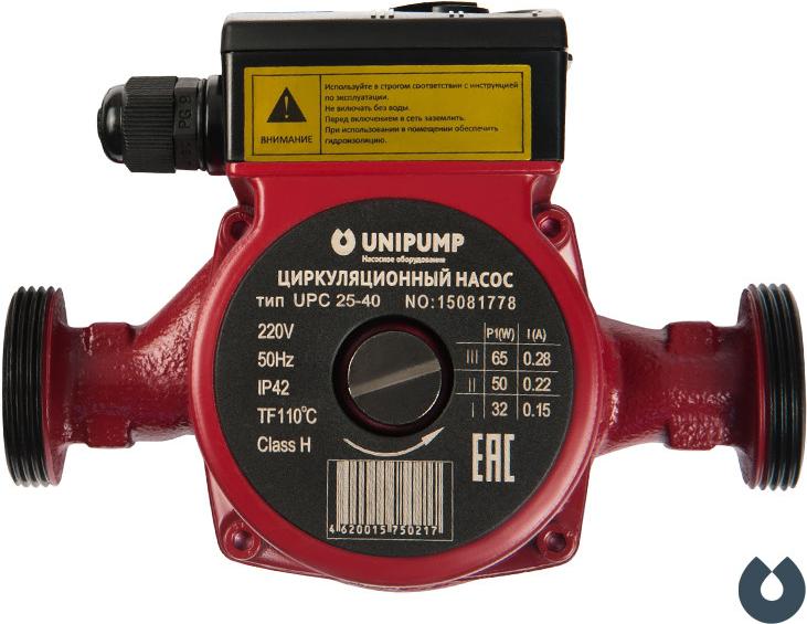 

Насос Unipump UPC 25-80, UPC 25-80