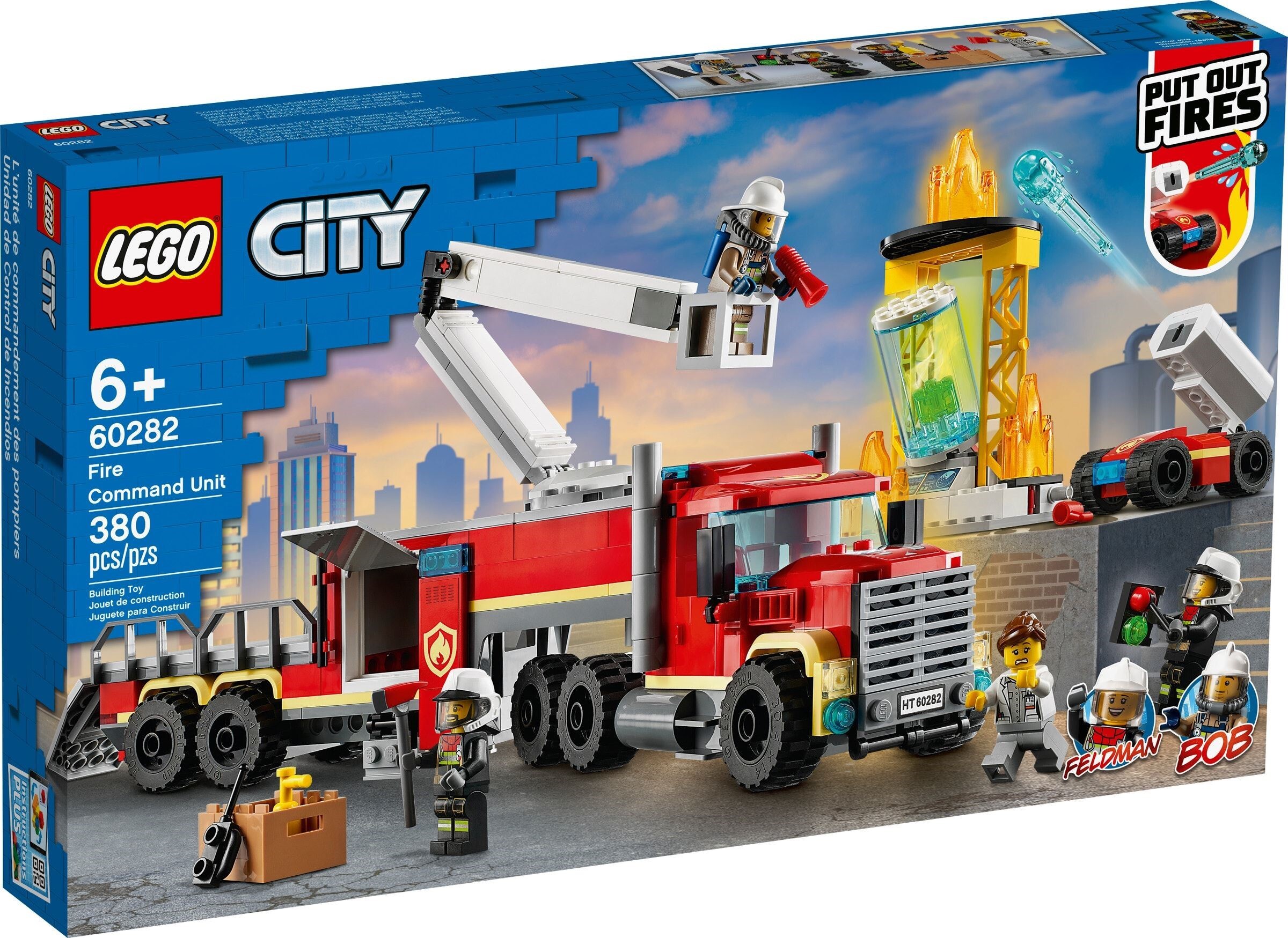 

Конструктор LEGO City Команда пожарных [60282], Конструктор LEGO City Команда пожарных 60282