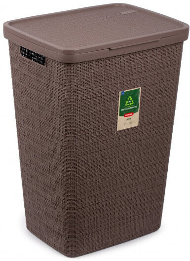 

Корзина Curver Jute 58л фиолетовый/коричневый [245977], Корзина Curver Jute 58л 245977 фиолетовый/коричневый