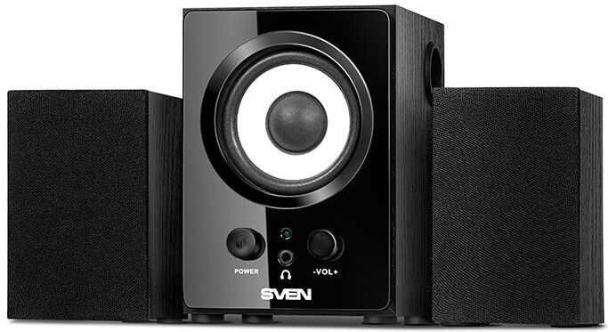 

Мультимедиа акустика SVEN MS-80, Акустическая система т.м.Sven MS-80 Black