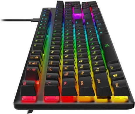 

Клавиатура HyperX Alloy Origins механическая черный [4P5P0AX#ACB], Alloy Origins механическая