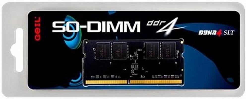 

Оперативная память GeIL 4GB DDR4 SODIMM PC4-21300 [GS44GB2666C19SC], Оперативная память GeIL 4GB DDR4 SODIMM PC4-21300 (GS44GB2666C19SC)