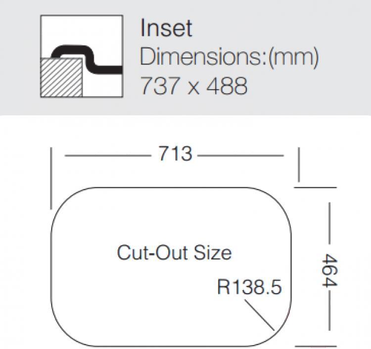 

Кухонная мойка Zorg Sanitary ZCL 7349 микродекор, ZCL 7349 микродекор