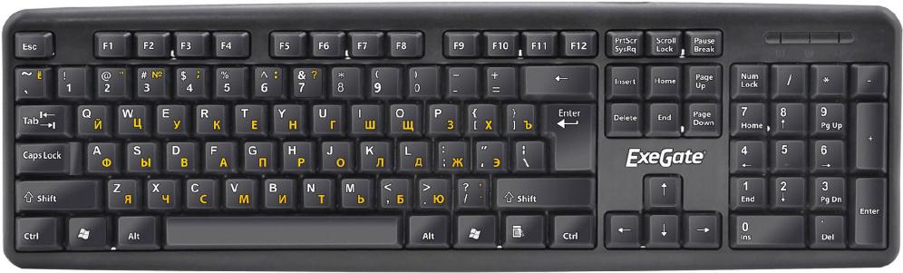 

Клавиатура ExeGate LY-331L2 Black [EX279938RUS], LY-331L2
