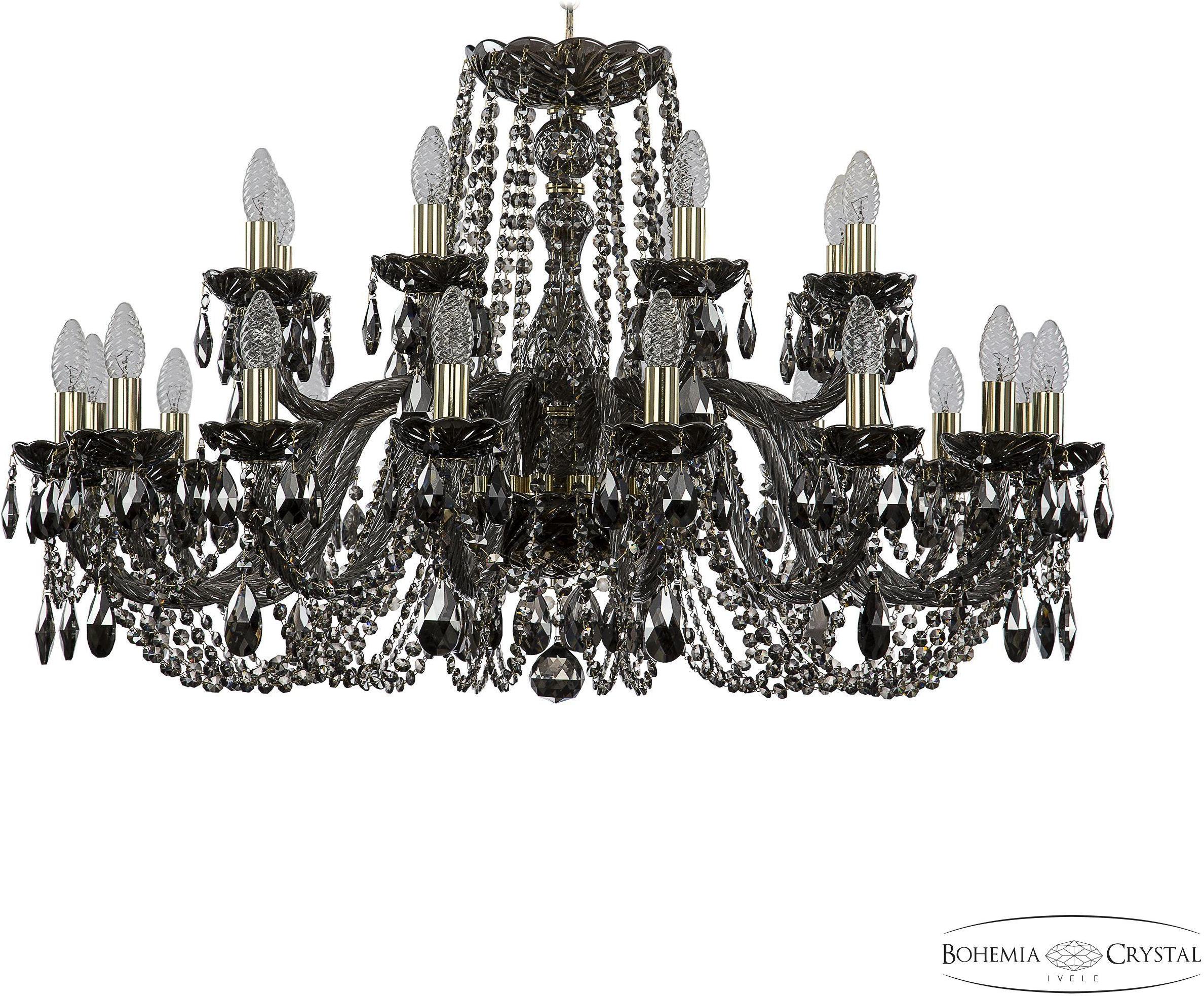 

Подвесная люстра Bohemia Ivele Crystal 1402/16+8/360 G M731