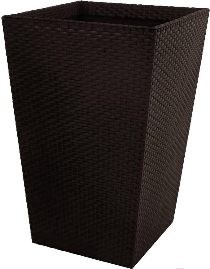 

Кашпо Keter Medium Rattan Planter 55л коричневый [228975], Кашпо Keter Medium Rattan Planter 228975 (коричневый)
