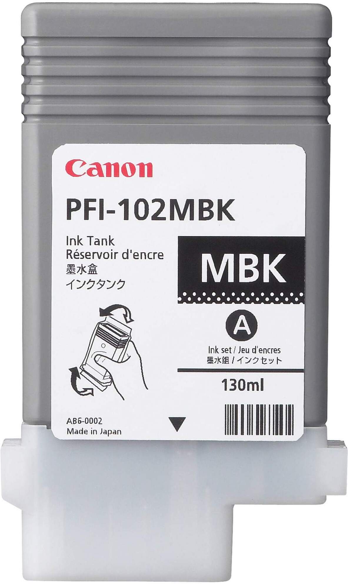 

Картридж для принтера Canon PFI-102MBK (0894B001AA), Картридж Canon PFI-102MBK 0894B001